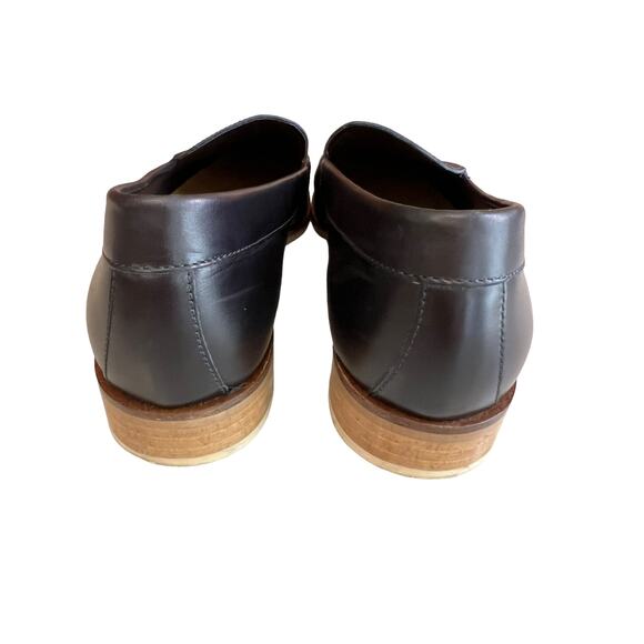 Everlane Modern Pointed Toe Leather Loafers Black 8.5 - Picture 6 of 12